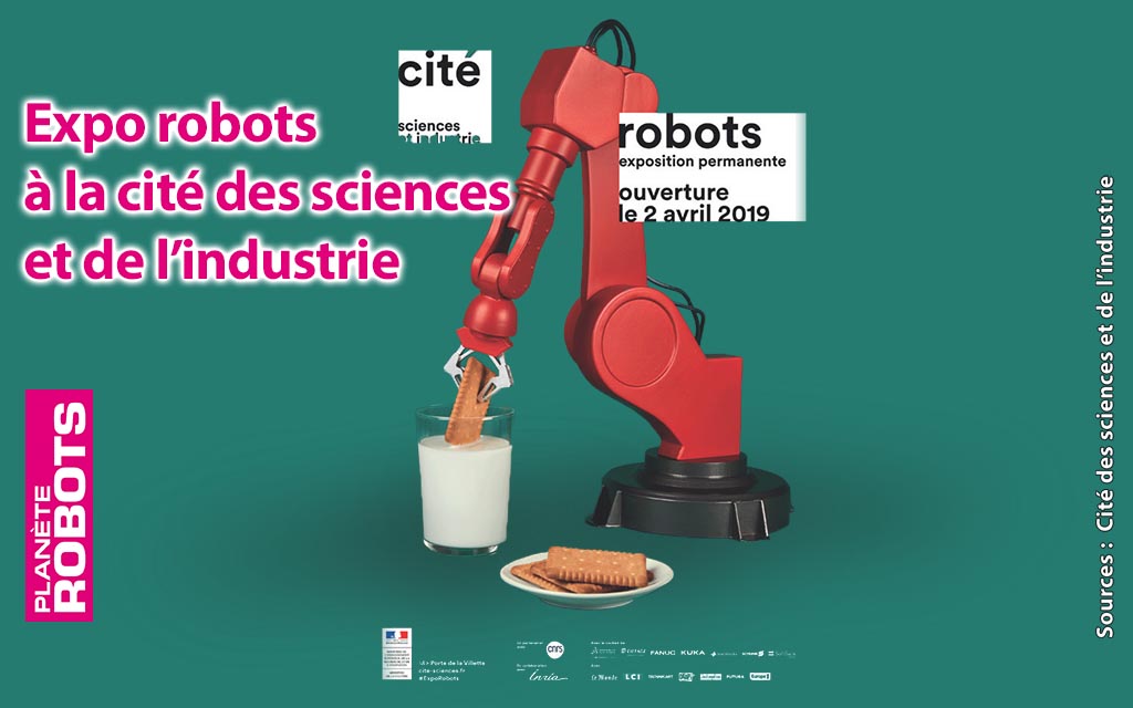 ROBOTS une grande exposition permanente à la Cité des sciences et de l’industrie