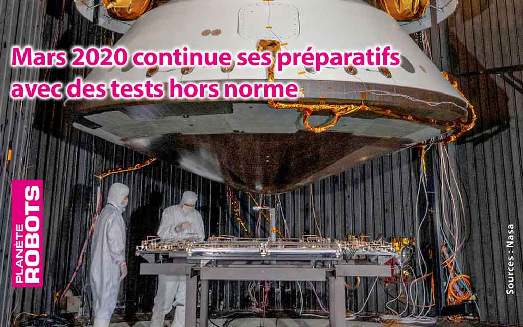 Le compte à rebours est lancé pour la mission mars 2020.