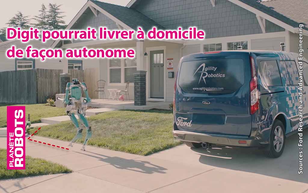 L’humanoïde Digit, d’Agility Robotics, livre pour Ford