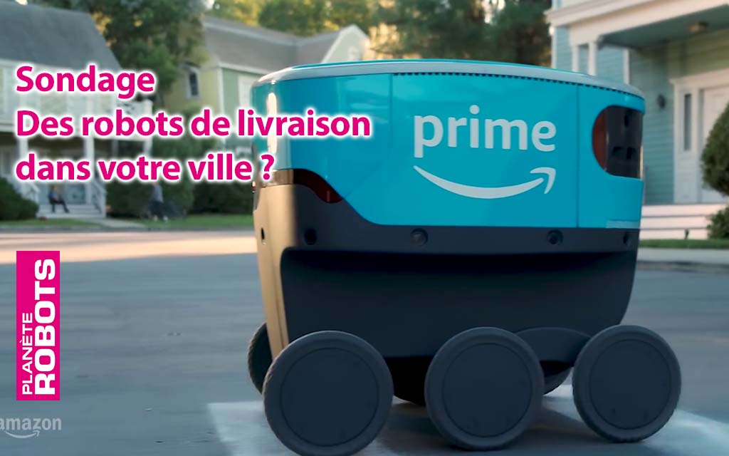 Les robots de livraison sollicitent votre avis.