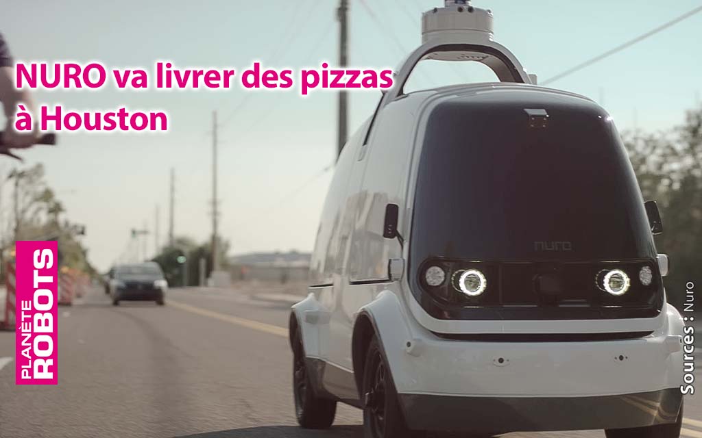 Les robots NURO vont livrer des pizzas