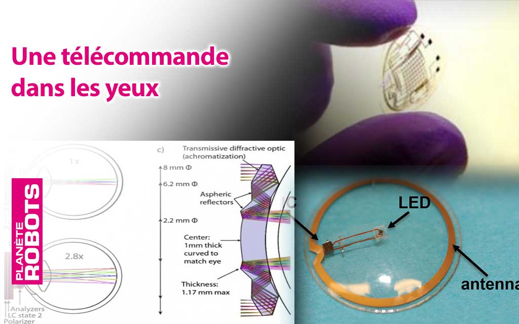 Une télécommande dans les yeux