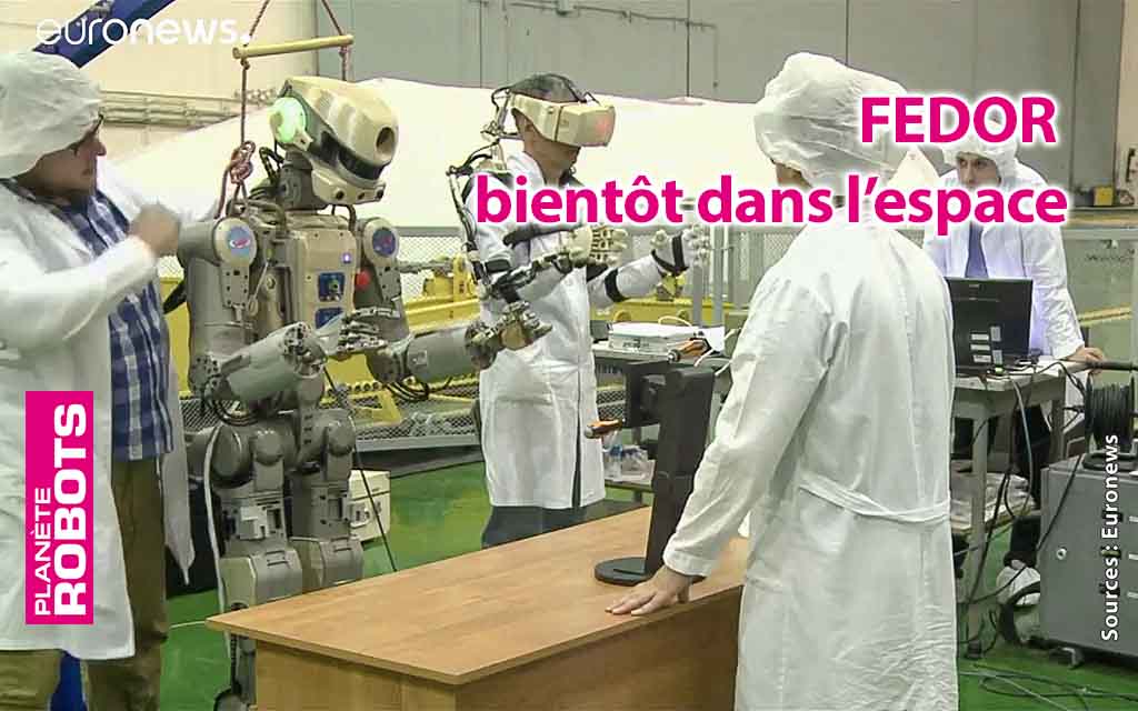 Fedor, le robot humanoïde russe bientôt dans l’espace