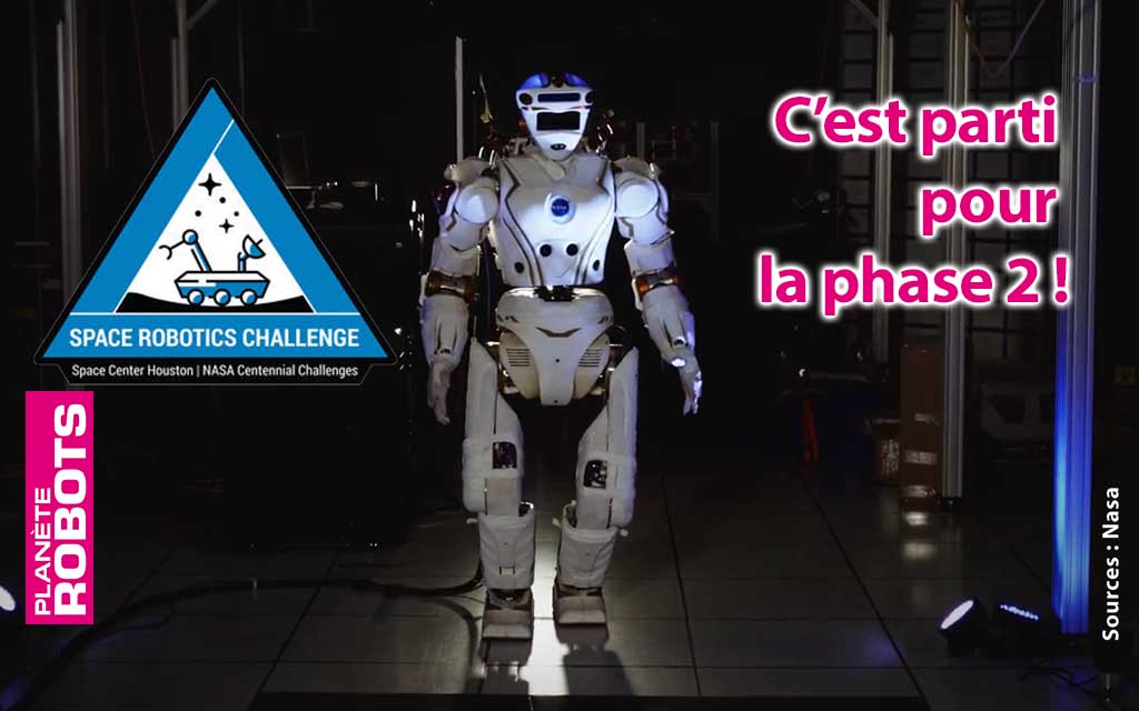 La Nasa a annoncé la phase 2 du Space Robotics Challenge