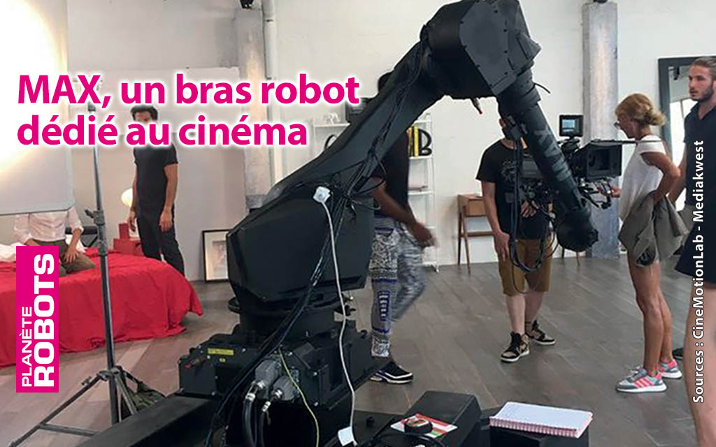Un bras robot industriel fait son cinéma