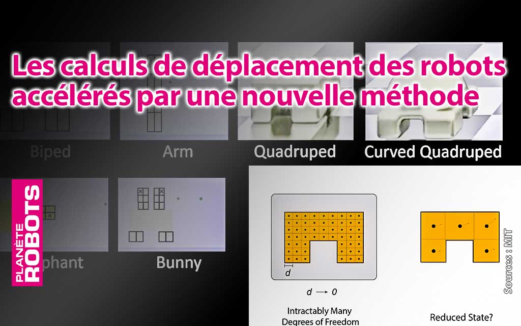 Une nouvelle technique de calcul des mouvements des robots ﻿