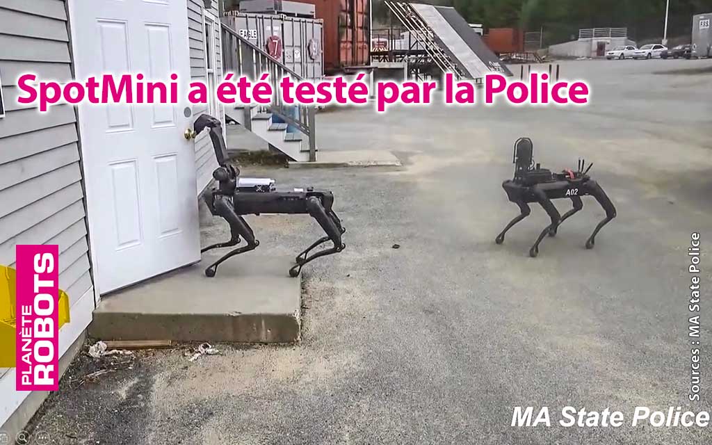 SpotMini a été testé par la police