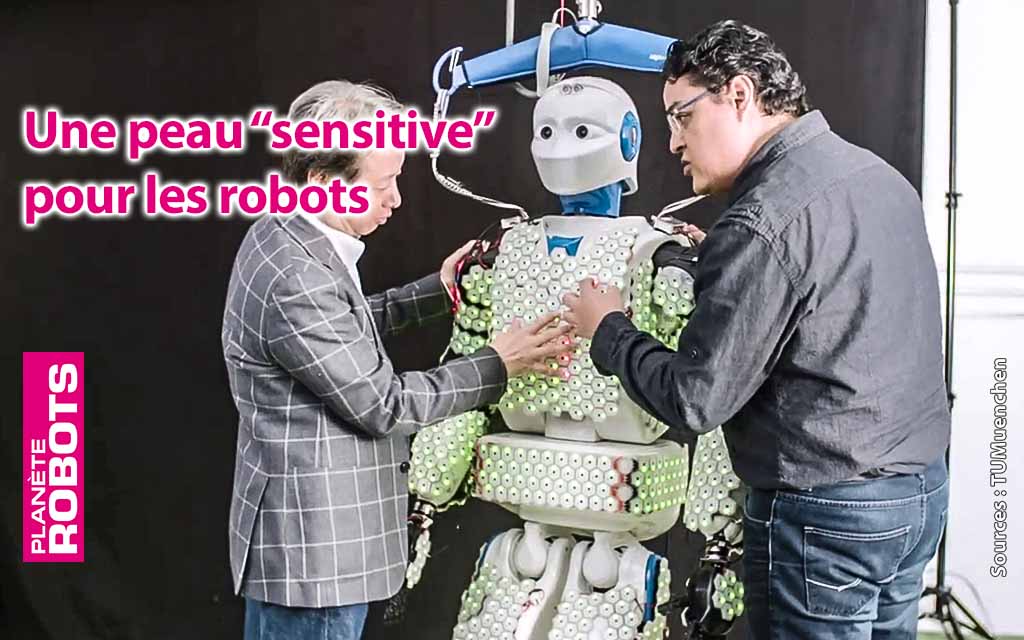 Une peau sensible pour les robots de plus en plus proches de l’humain