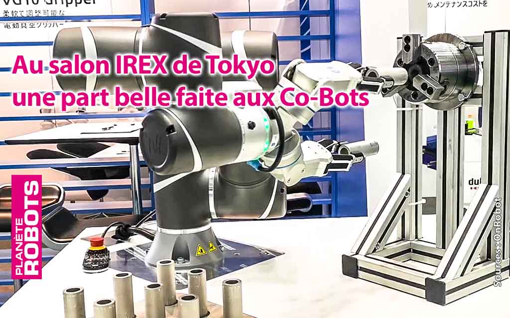 De nombreux robots coopératifs au salon IREX de Tokyo