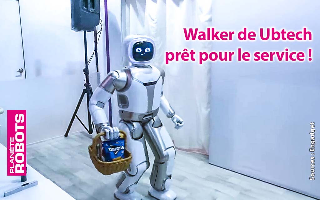 Walker de Ubtech prêt pour le service