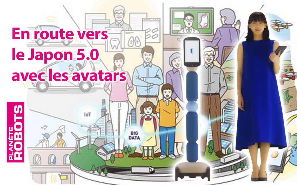 Voyager en avatar et faire son shopping avec un robot, une nouvelle société japonaise