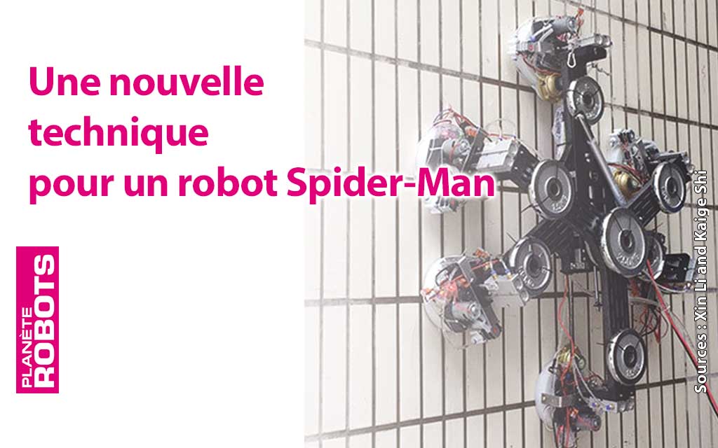 La différence de pression nulle pour un robot araignée