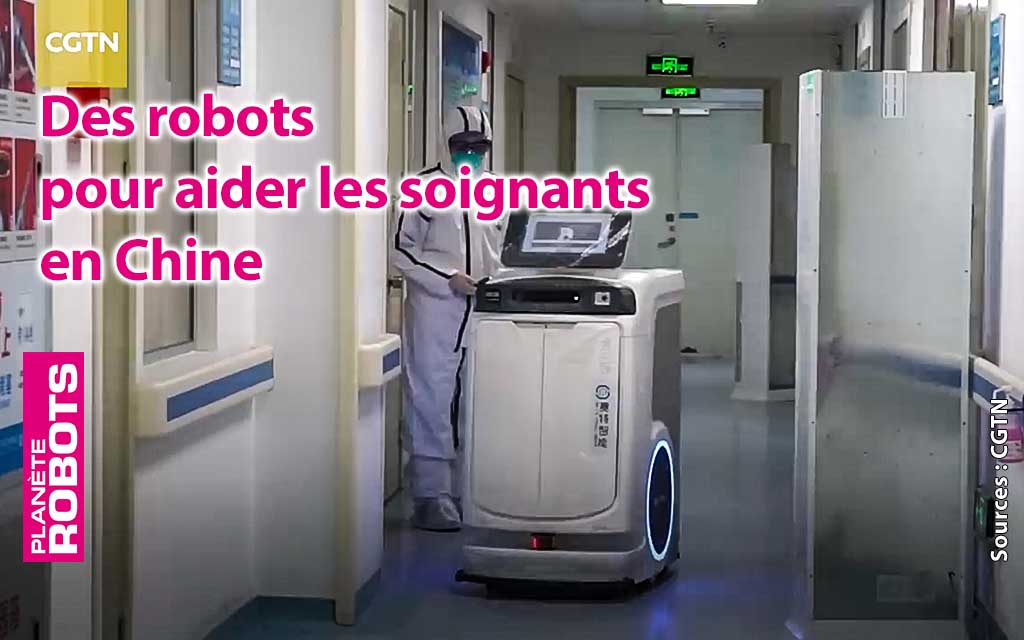 Des robots au secours des soignants des victimes du coronavirus