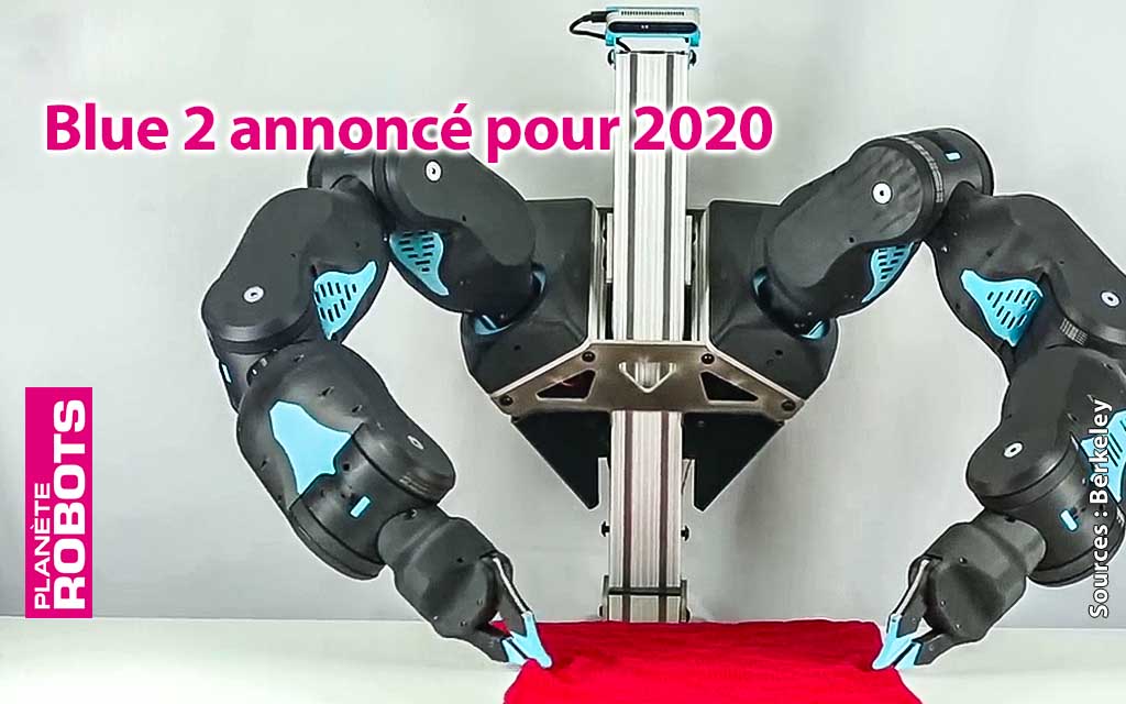 Une mise à jour du cobot “Low-Cost” Blue prévue pour 2020