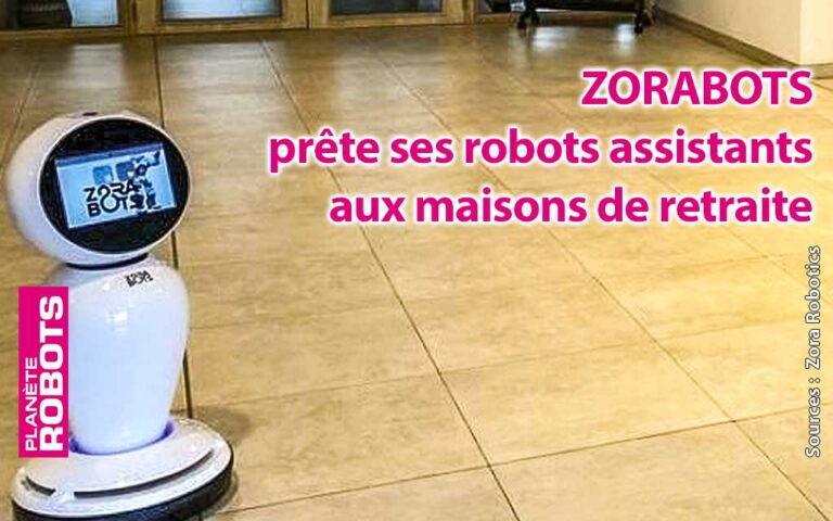 Zorabots prête ses solutions aux maisons de retraite