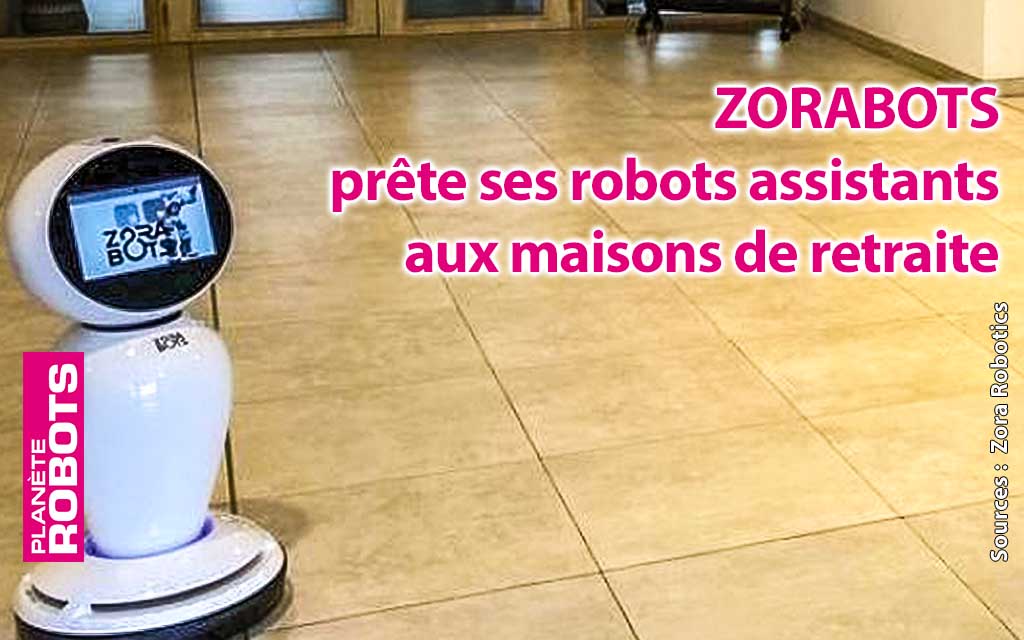 Une société belge propose de prêter des robots agents aux maisons de retraite.