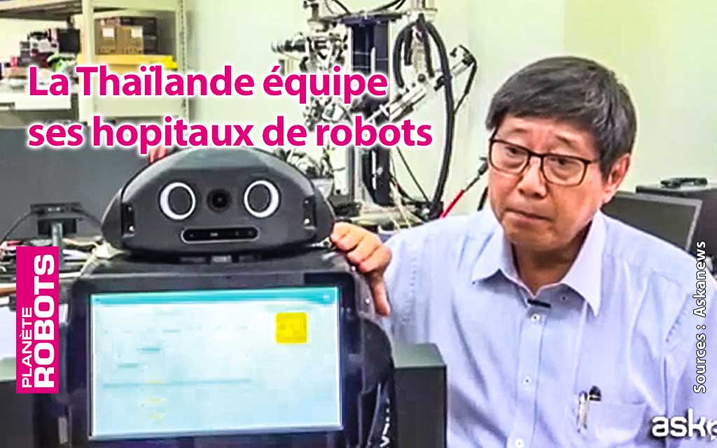 L'idée des robots pour soulager le travail des soignant fait sont chemin