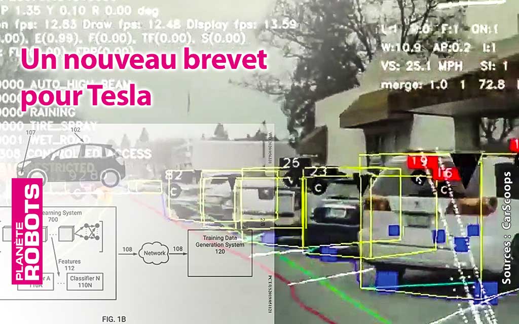 Tesla dépose un nouveau brevet de conduite autonome