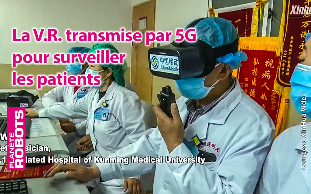 La 5G et la réalité virtuelle pour le suivi des malades du Covid-19