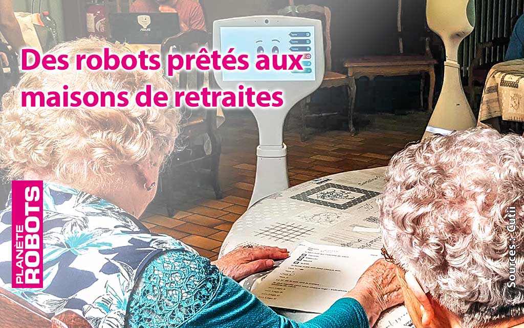 Des robots pour rompre l’isolement