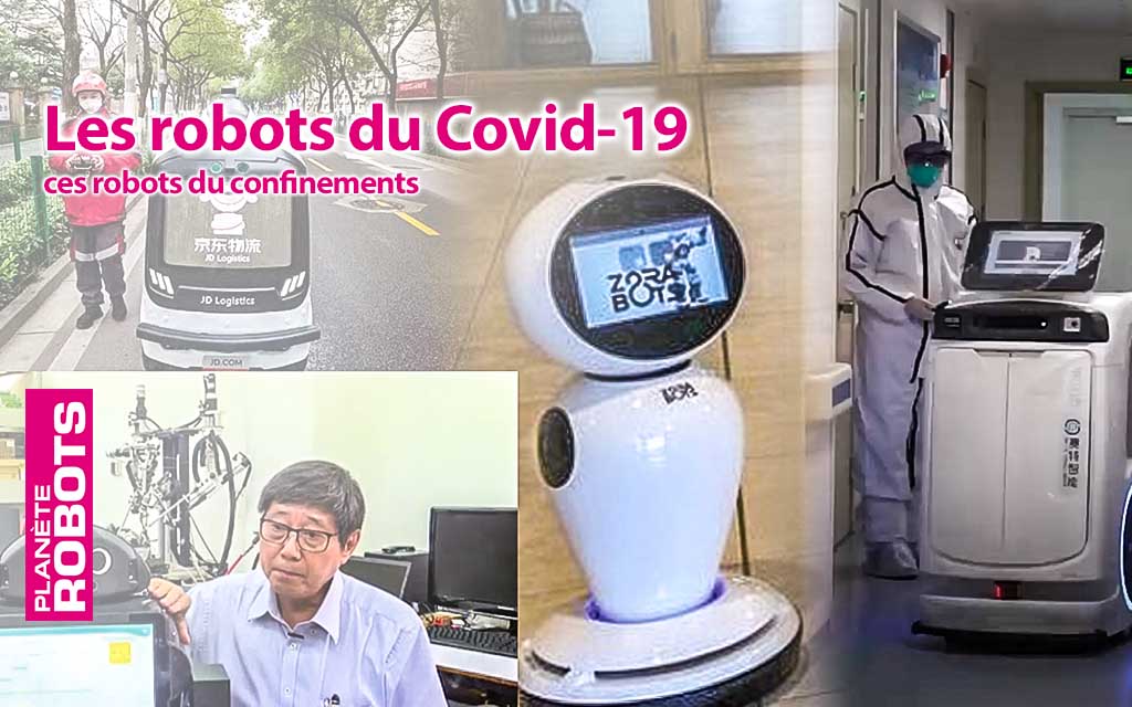 Les solutions robotiques mises en œuvre dans le monde pour lutter contre le Covid-19