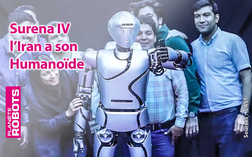 Surena IV l'iran a son robot humanoïde