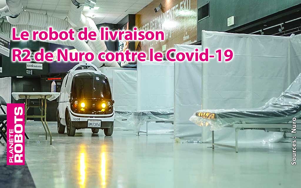 Les robots de livraison R2 de Nuro travaillent pour les soignants