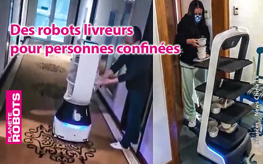 Des robots pour les personnes en confinement