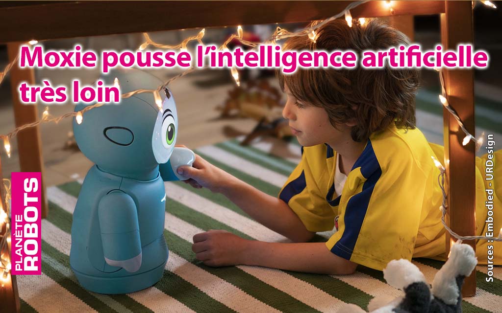 Moxie de Embodied, un robot compagnon amusant et intelligent