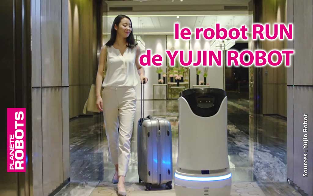 RUN est un robot groom de services pour les hôtel
