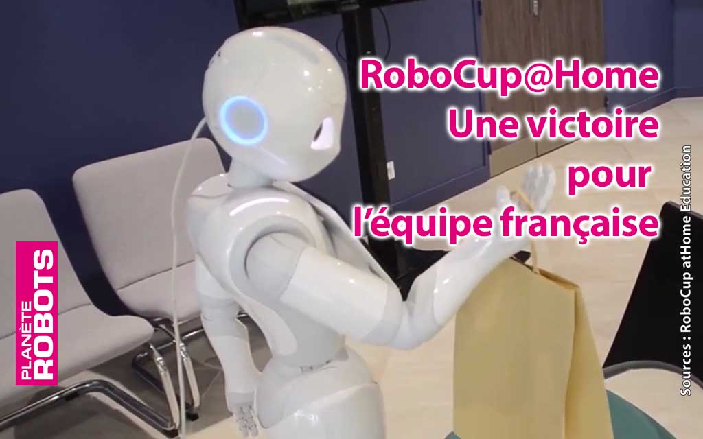 l'équipe française remporte une victoire à la RoboCup@Home