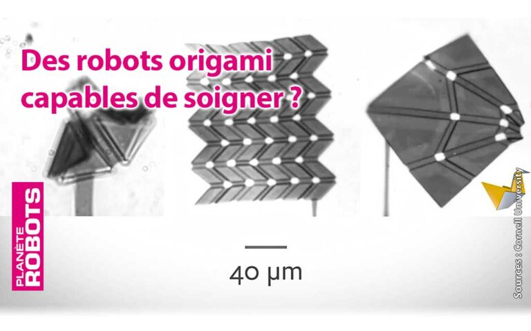 Le robot origami de Cornell University