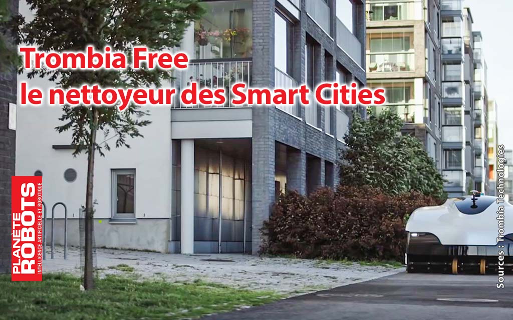 Trombia est un robot nettoyeur de ville