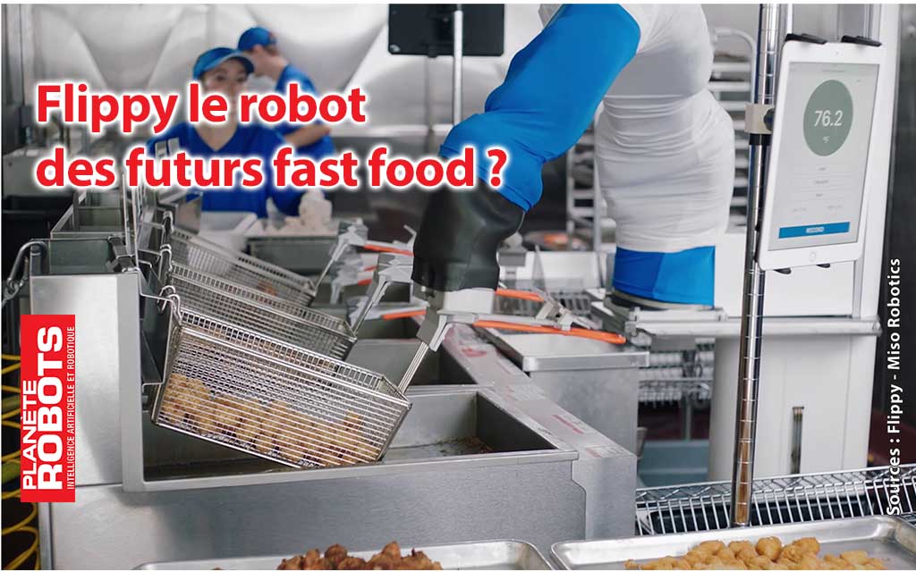 Flippy le robot pour fast-food en location