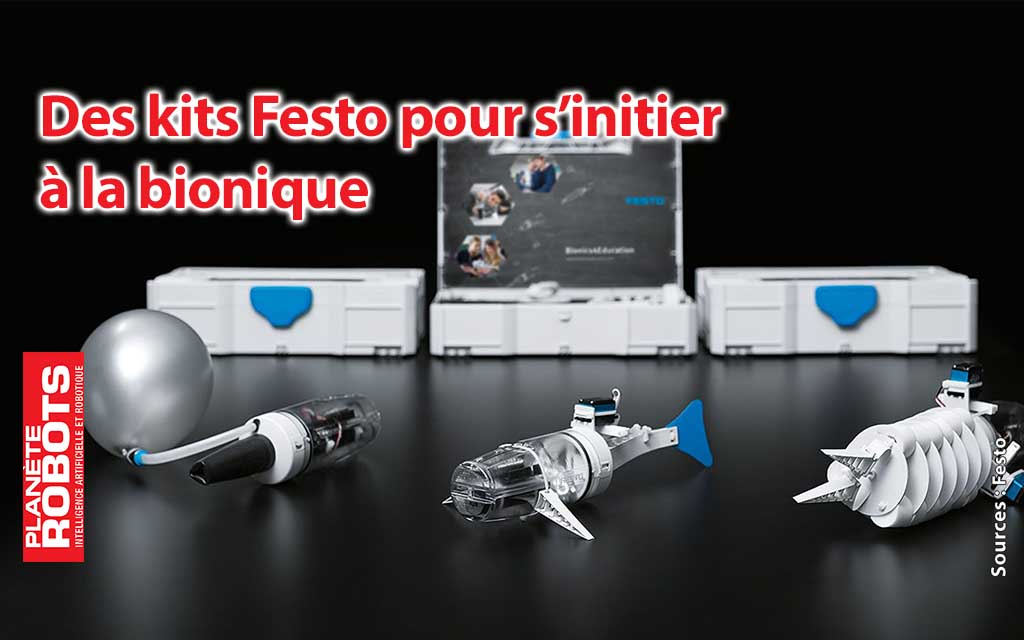 Apprenez la bionique avec les kits éducatifs Festo