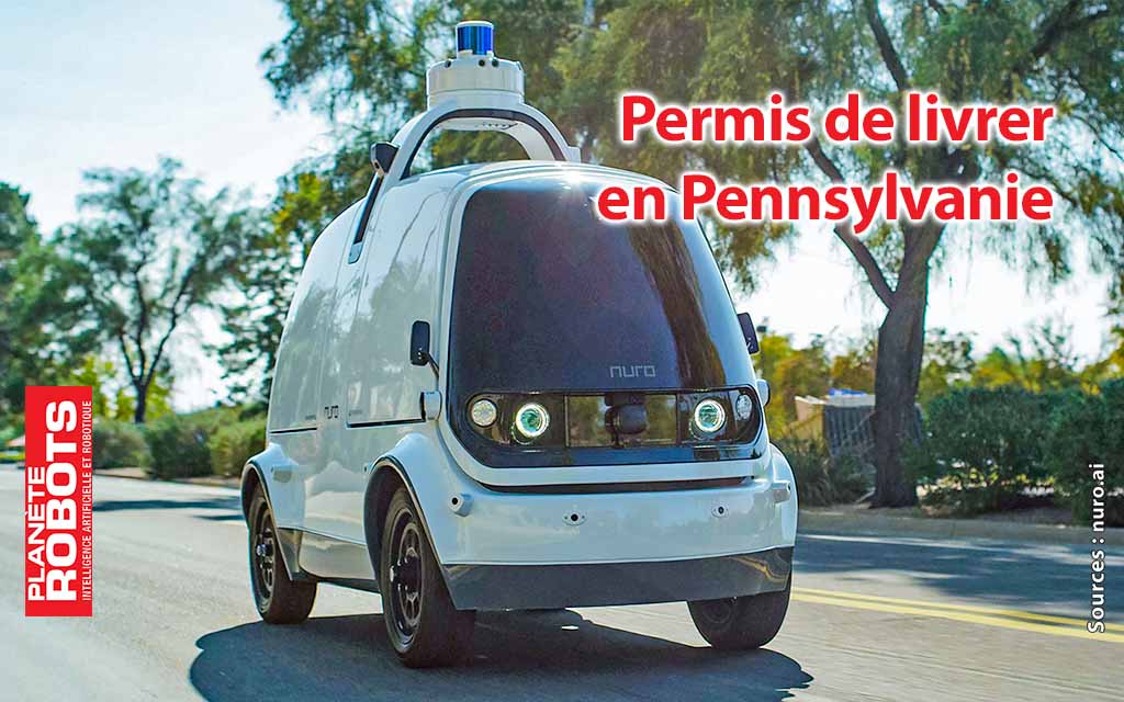 Un permis pour les robots de livraison en Pennsylvanie