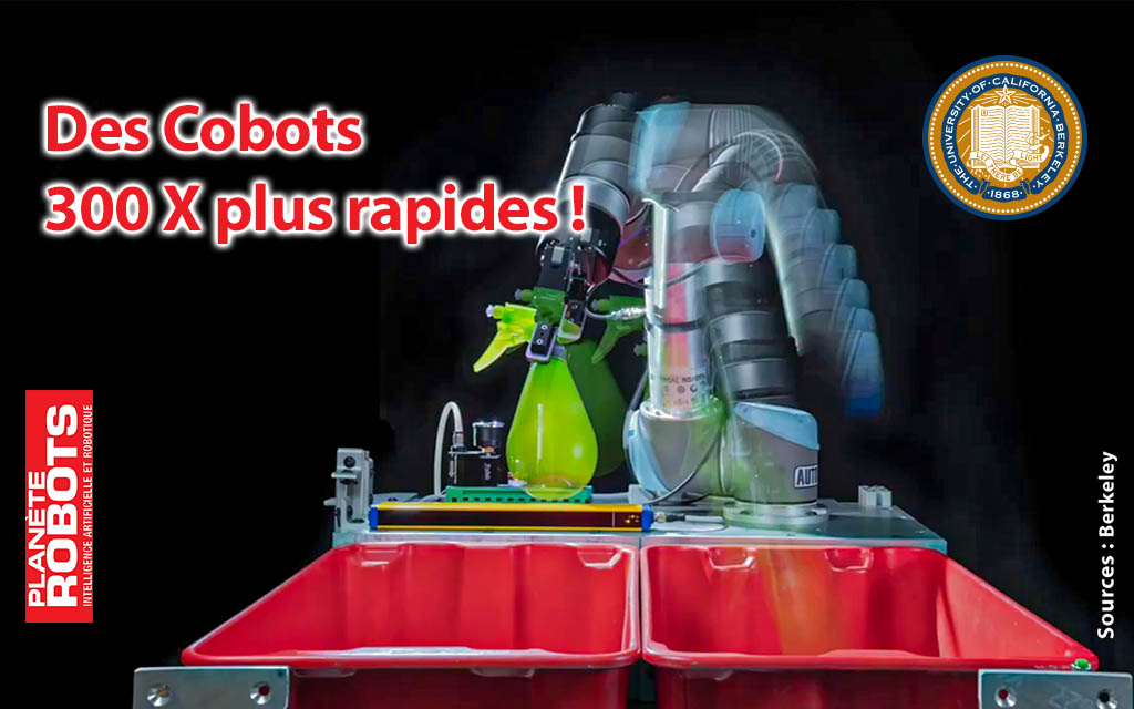 Des robots collaboratifs 300 fois plus rapides