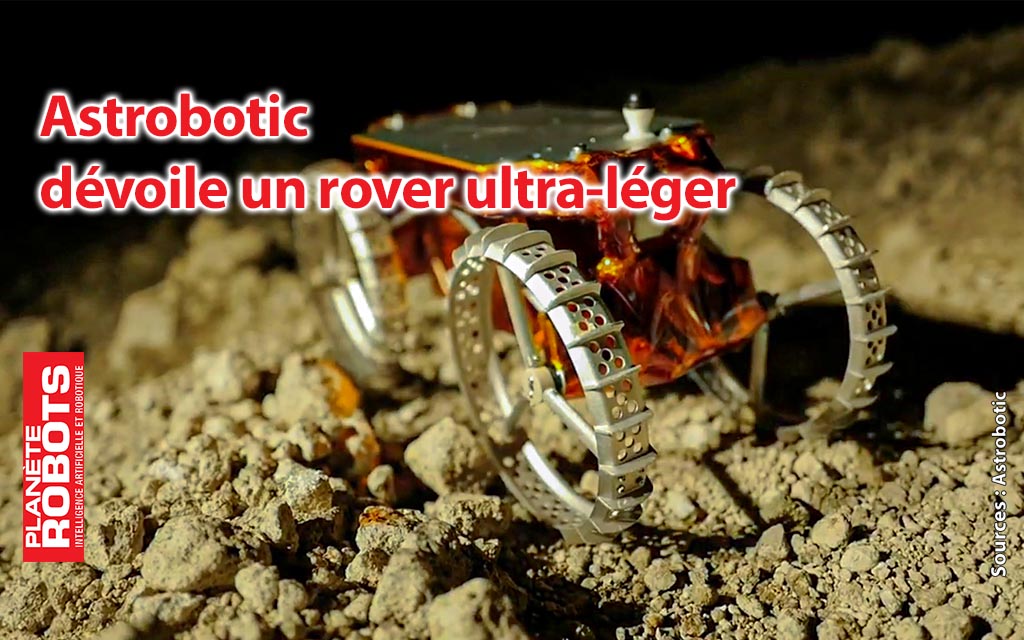 CubeRover d’Astrobotic, le rover ultra-léger