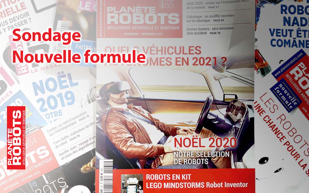 Planète Robots | Sondage Nouvelle formule