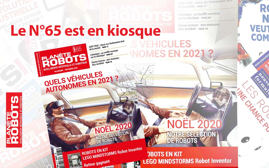 Sommaire du Planète Robots N°65 en kiosque