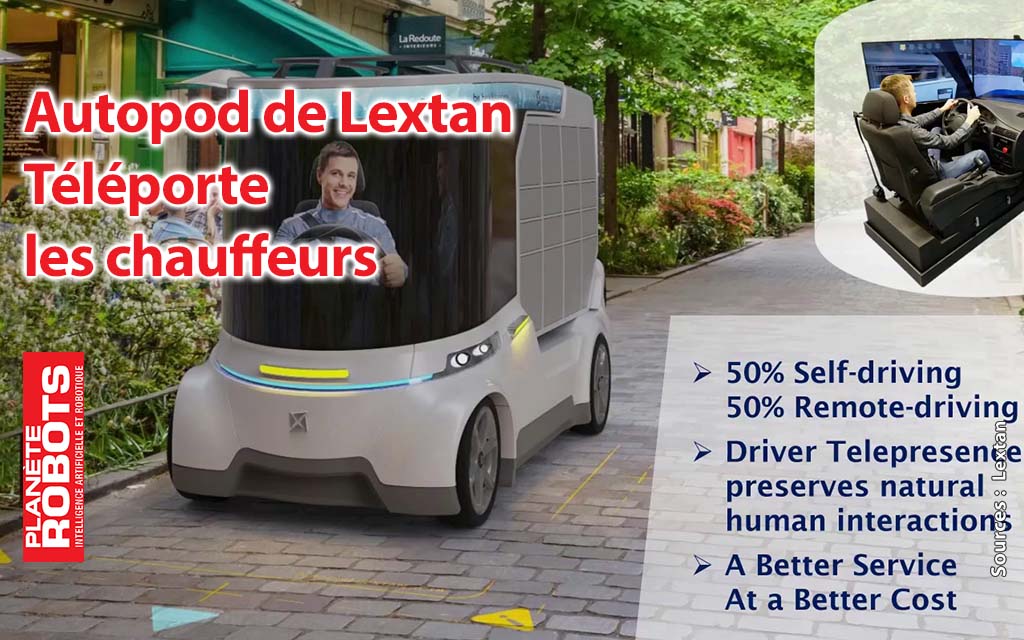 Autopod de Lexant invente la téléportation du chauffeur