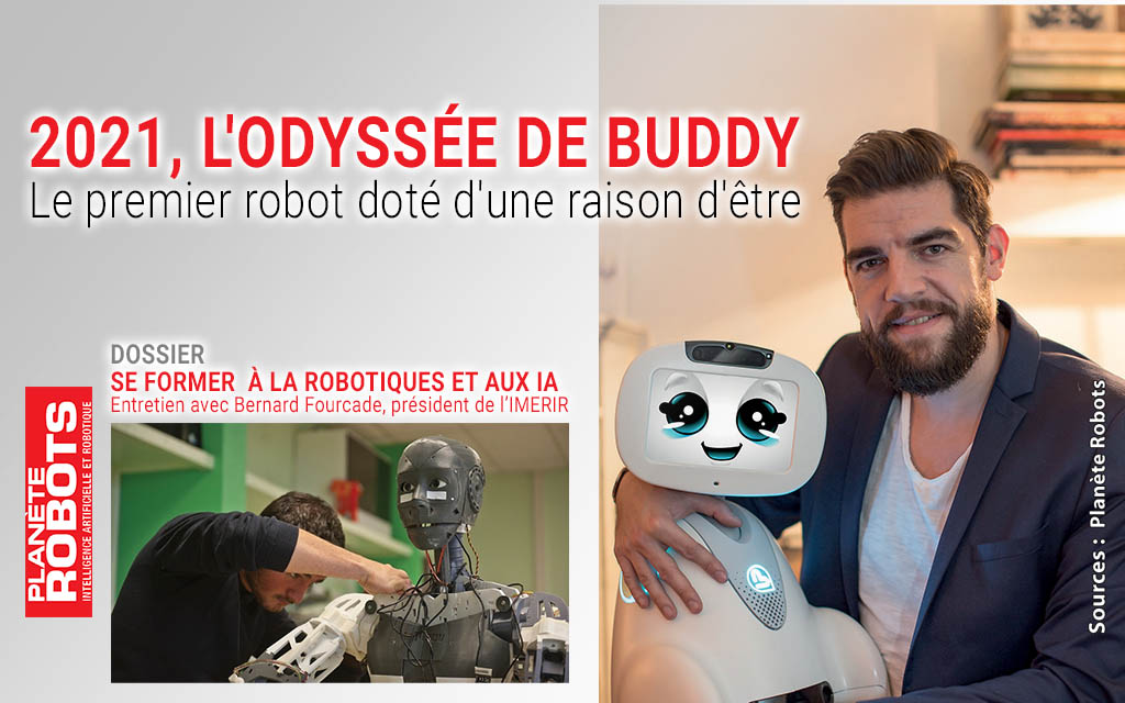 Buddy en couverture du Planète Robots N°66