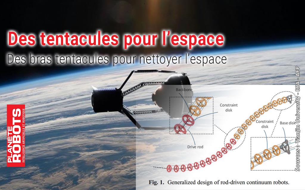 Des bras tentacules pour l'espace