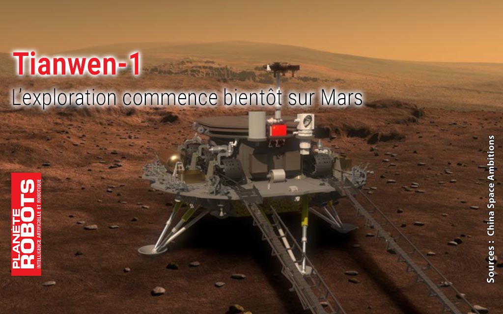 Tianwen-1 une sonde chinoise sur Mars