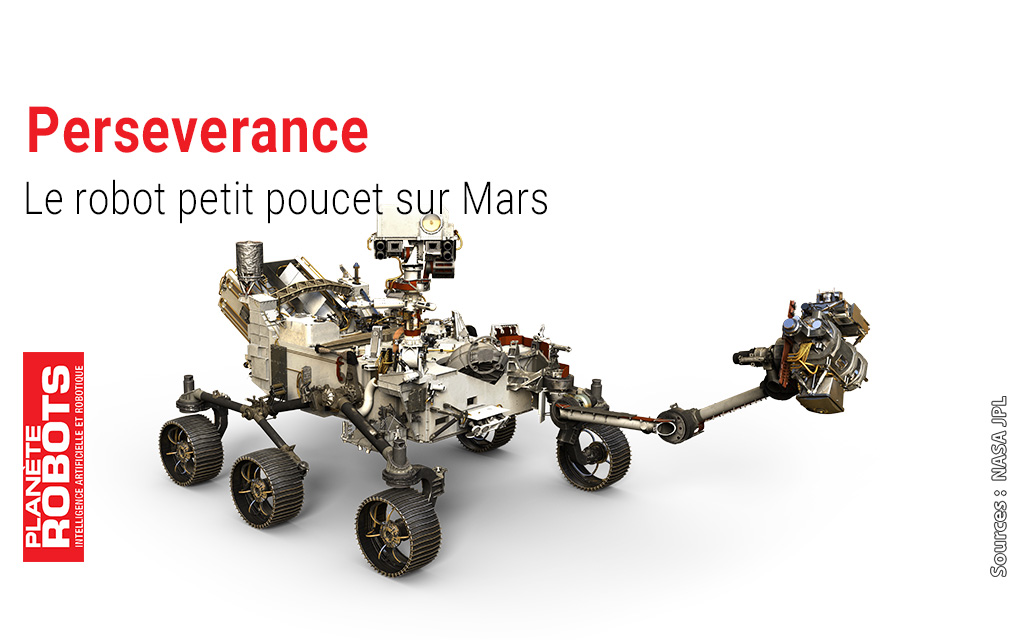 Perseverance un petit poucet géologue sur Mars