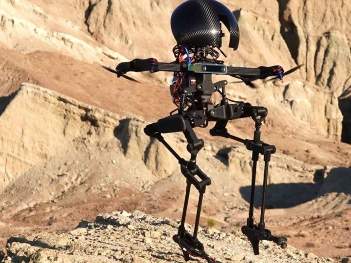 LEONARDO, le robot bipède qui marche et qui vole