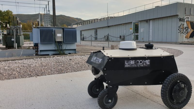 E-Guardian, un robot pour la surveillance extérieure