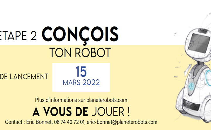 Lancement du concours « Conçois ton robot »