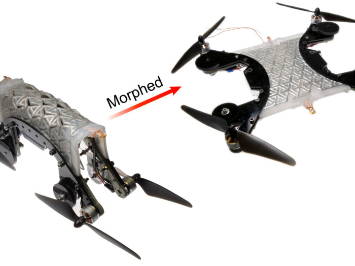 La robotique molle au service des drones