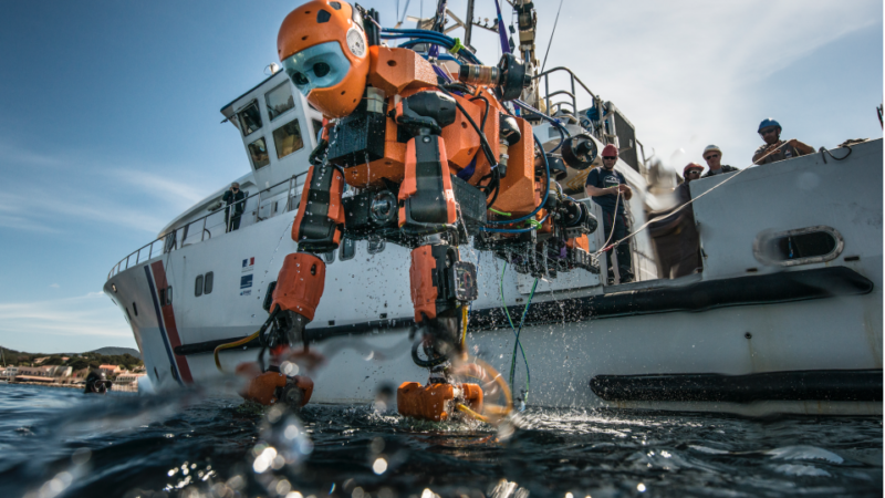 Ocean One, un androïde à la conquête des fonds marins